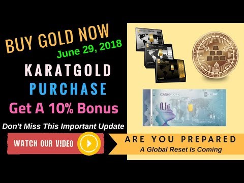 How To Buy #KaratGold Coin & Get A 10% Bonus June 29, 2018