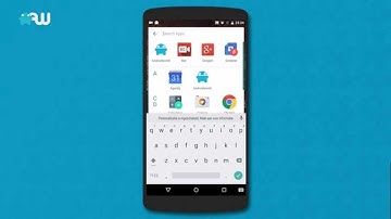 Android M: appdrawer [screencast]