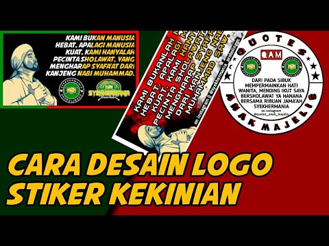  Cara  desain  stiker di  android  Stiker SYEKHERMANIA 