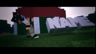 Free MineCraft Animation Intro Template [C4D, AE]