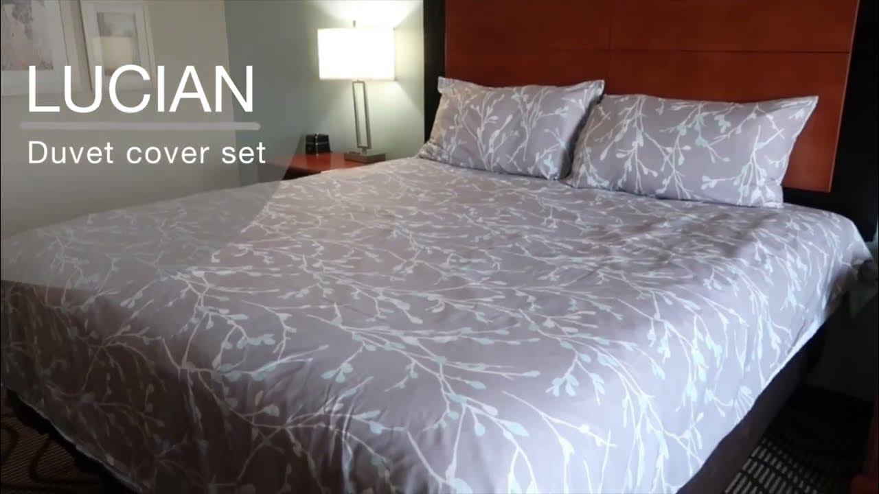 Best Duvet Cover Set On Amazon Lucian Floral Duvet Cover Set YouTube