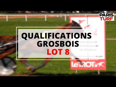 Qualifications Grosbois – Trot attelé – Lot 8 du 22/07/2022