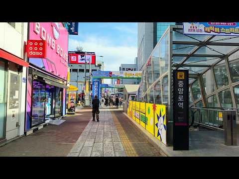 大邱の街歩き動画