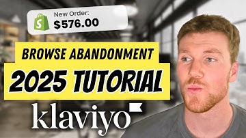 The Ultimate Browse Abandonment Flow | Klaviyo & Shopify [2025 FULL TUTORIAL]