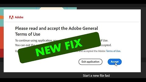 ✅New Fix – Please read and accept the Adobe General Terms of Use – Easy Step-by-Step (2025 Update)