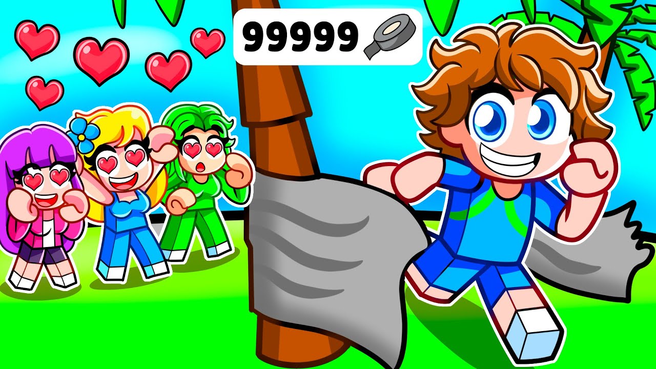 BÜTÜN KIZLARI ETKİLEMEK İÇİN MAKSİMUM SEVİYE BANTI PARÇALADIM 😱 Roblox