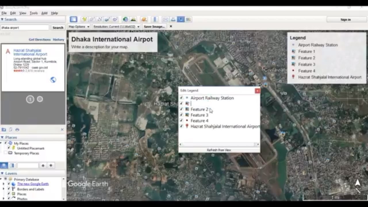 fyrværkeri Plys dukke satellit How to save image and print from google earth - YouTube