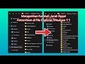 2 Cara Merapatkan Jarak Spasi Antar Item di File Explorer Windows 11 | Tutorial Windows
