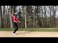 Venkovní kondiční trénink chodkyně - Eliška Martínková