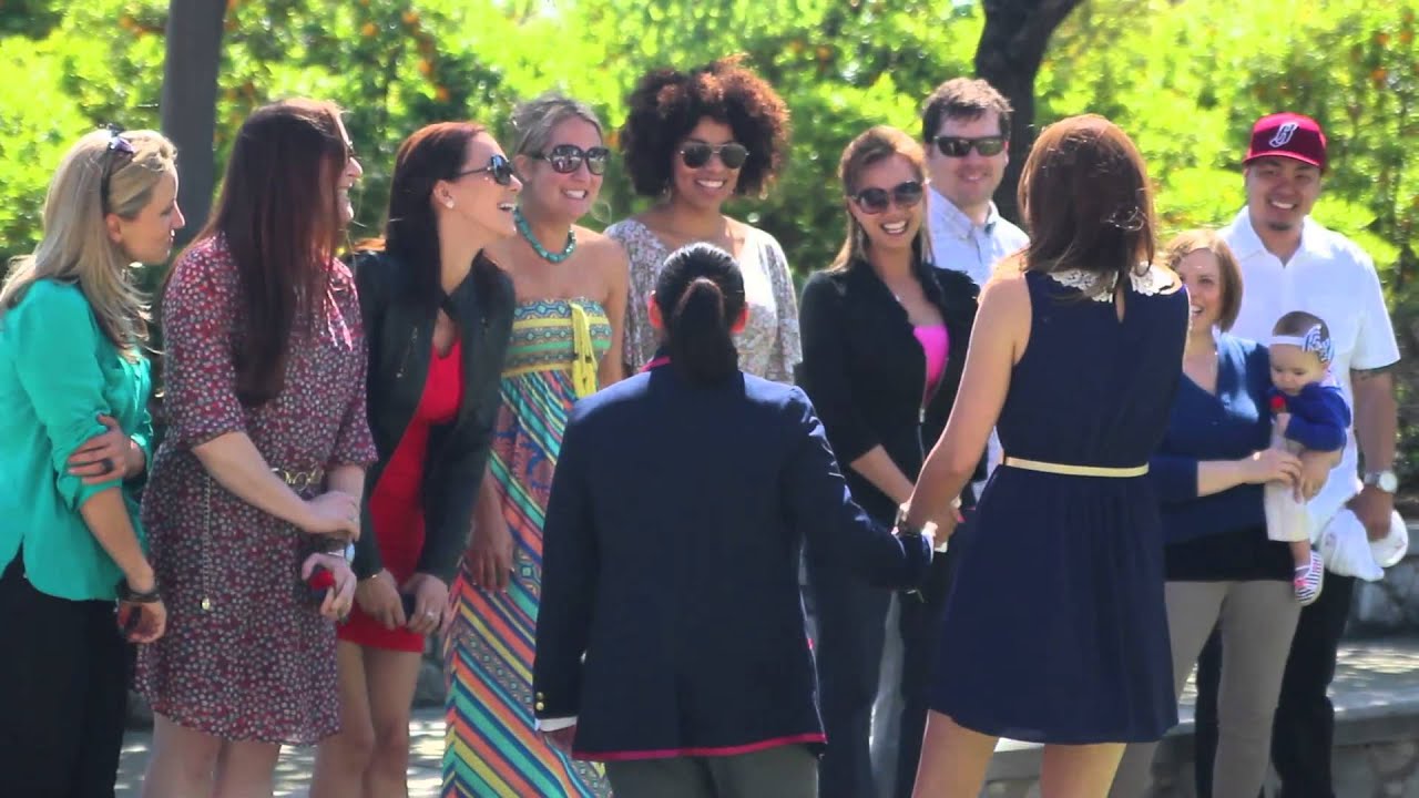 Ann & Jackie's "Glee" inspired wedding proposal video!