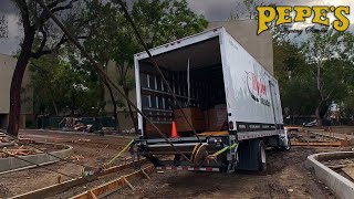 Winching Out a Ryder Box Truck in DEEP Mud