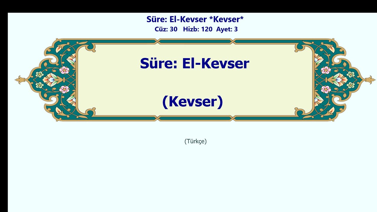 El-Kevser