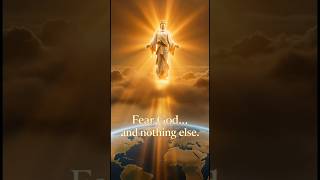 God Alone | Fear Nothing Else🙏 #FearTheLord #HolyFear #GodAlone #FaithOverFear #SpiritualWarfare