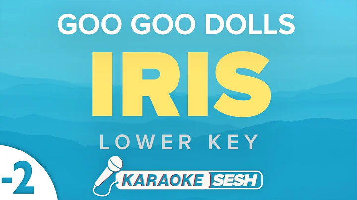 Goo Goo Dolls - Iris (Lower Key) Karaoke