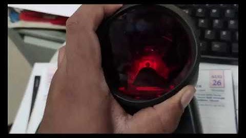 Honeywell Barcode Scanner MS7120 Beep Code Flashing Light