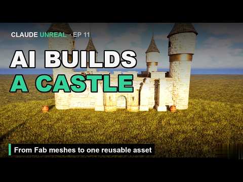 Castle assembled from Level Instances