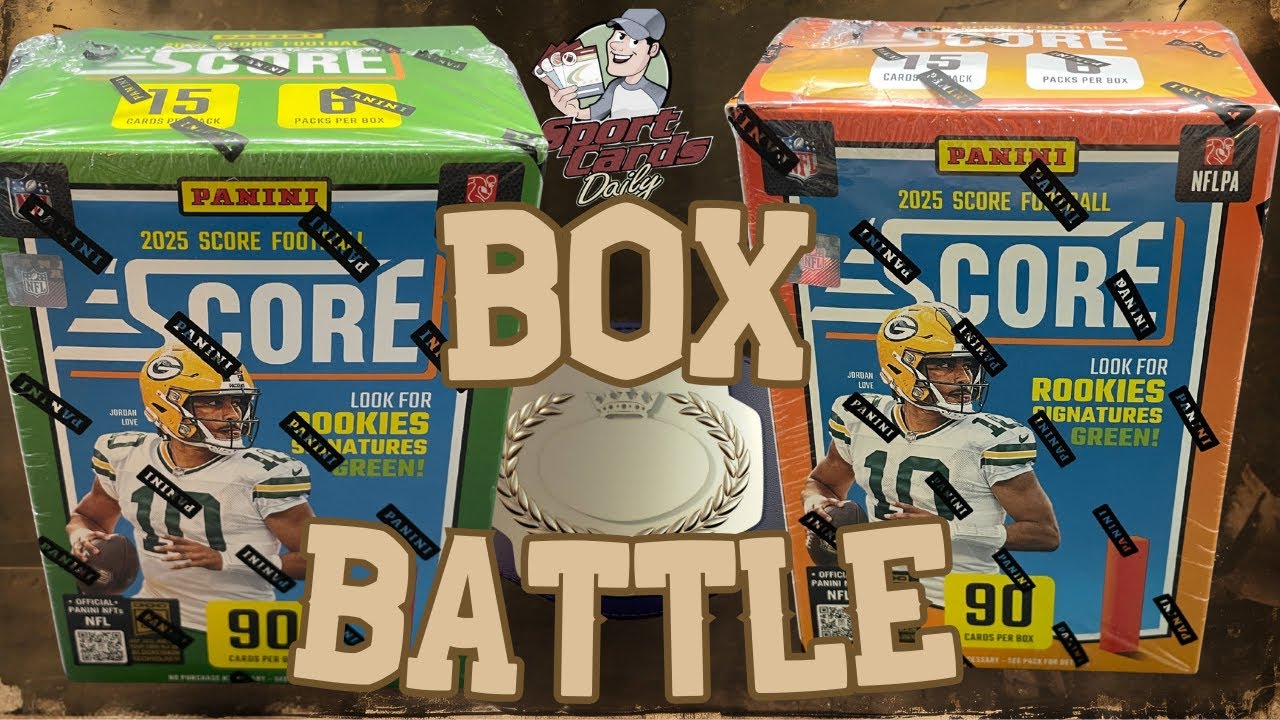 БИТВА КОРОБОК! Футбольные бластеры Score 2025! Розничная торговля против хобби