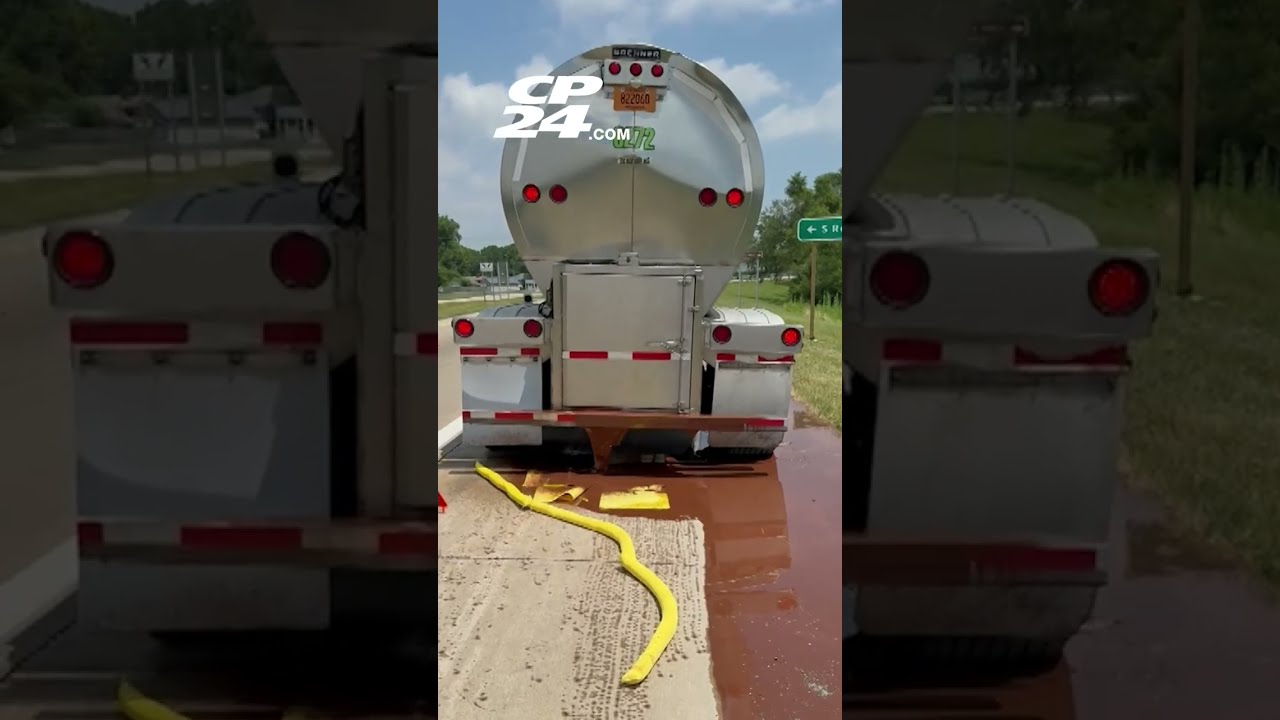 40 000 Pounds Of Chocolate Syrup Spills Over Interstate