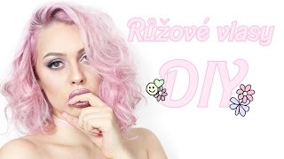 DIY Růžové vlasy - NotSoFunnyAny