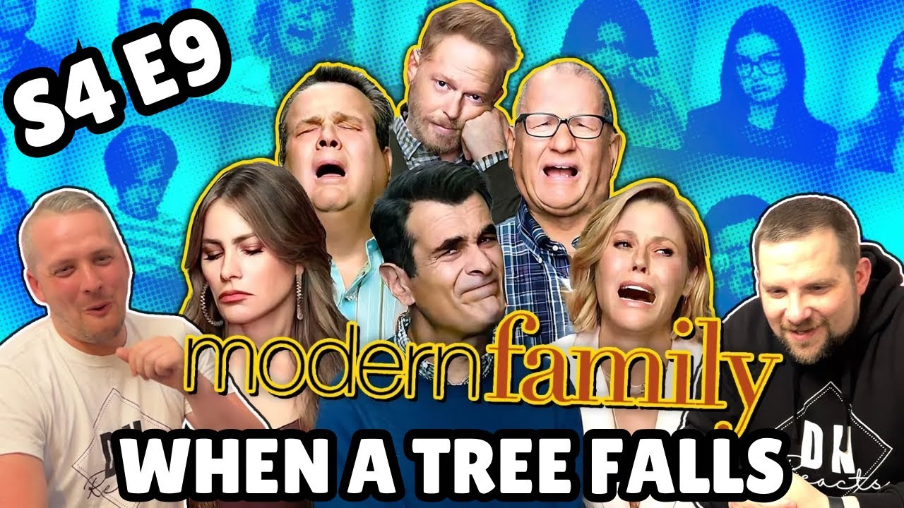 British Guys HILARIOUS Modern Family Reaction | Season 4 Episode 9 (When a Tree Falls)