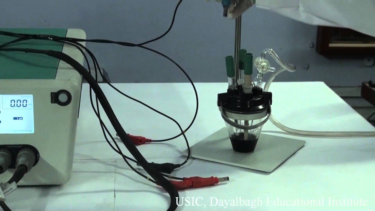 to study the square wave voltammetry of dopamine solution cyclic voltammetry