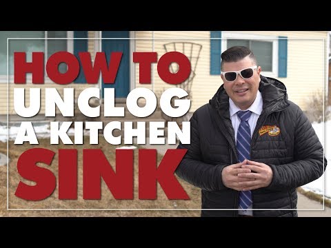 How to Unclog a Kitchen Sink with a Plunger
