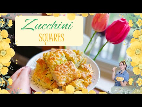 Bisquick Zucchini Squares