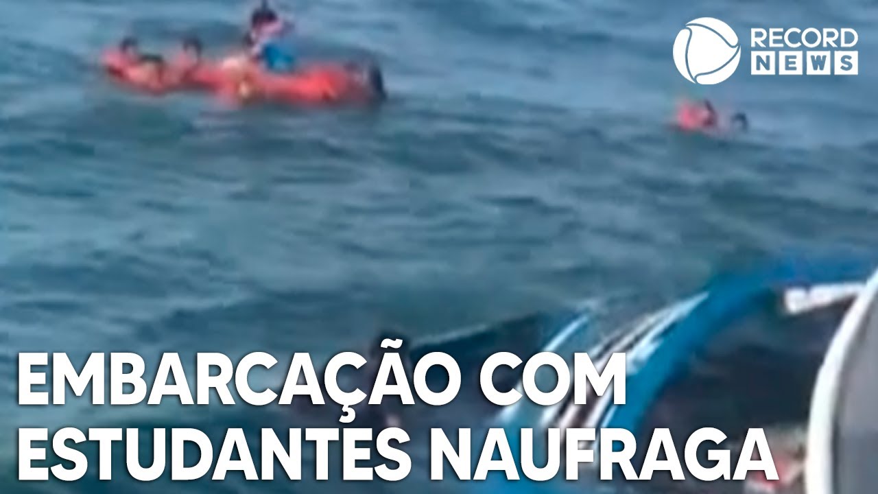 Embarcação com cerca de 50 pessoas naufraga no Pará