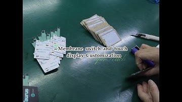 Membrane switch and touch display~Customization #membranekeyboard  #membraneswitch #customerservice