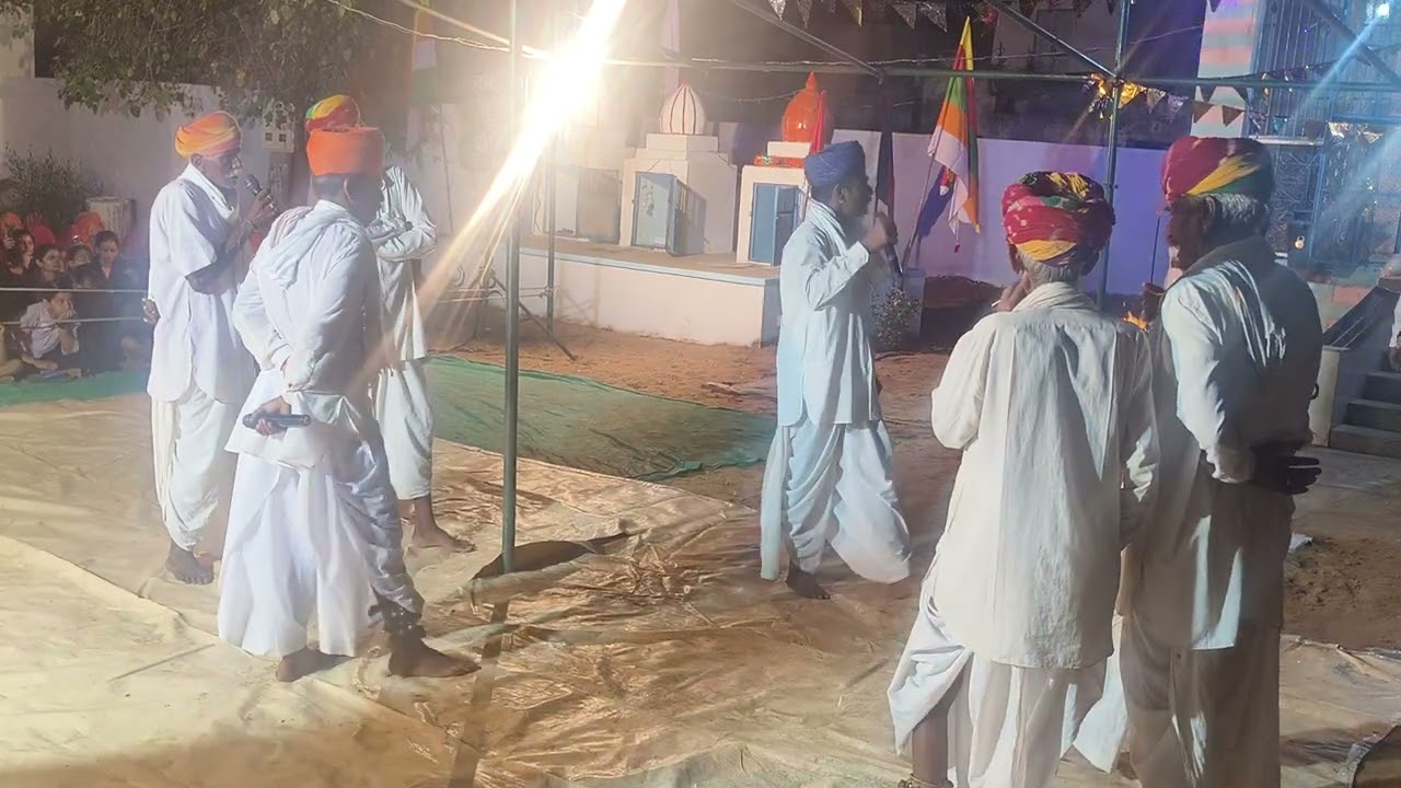 दरियावजी धोलीया खरनाल धाम गध्दिपती भोपा का अति सुंदर तेजा गायन