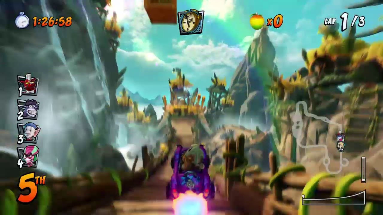 Crash Team Racing: Nitro Fueled GRAND PRIX BACK N TIME CHAMPION KART CHALLENGES