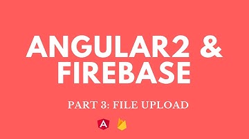 Angular2, Material & Firebase Twitter App: File upload (Ep3)