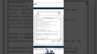 Basic Router Configuration. #cisco #cisconetworkingacademy #ciscoccna #ccna #ccnp #ciscorouter