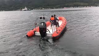 New Mercury V6 225 fourstroke first prop test