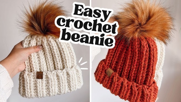 Easiest Knitting Machine Beanie Hat Pattern (Sentro, Jamit, or Addi!)