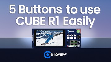 5 Buttons to Use CUBE R1 Recorder System Easily!