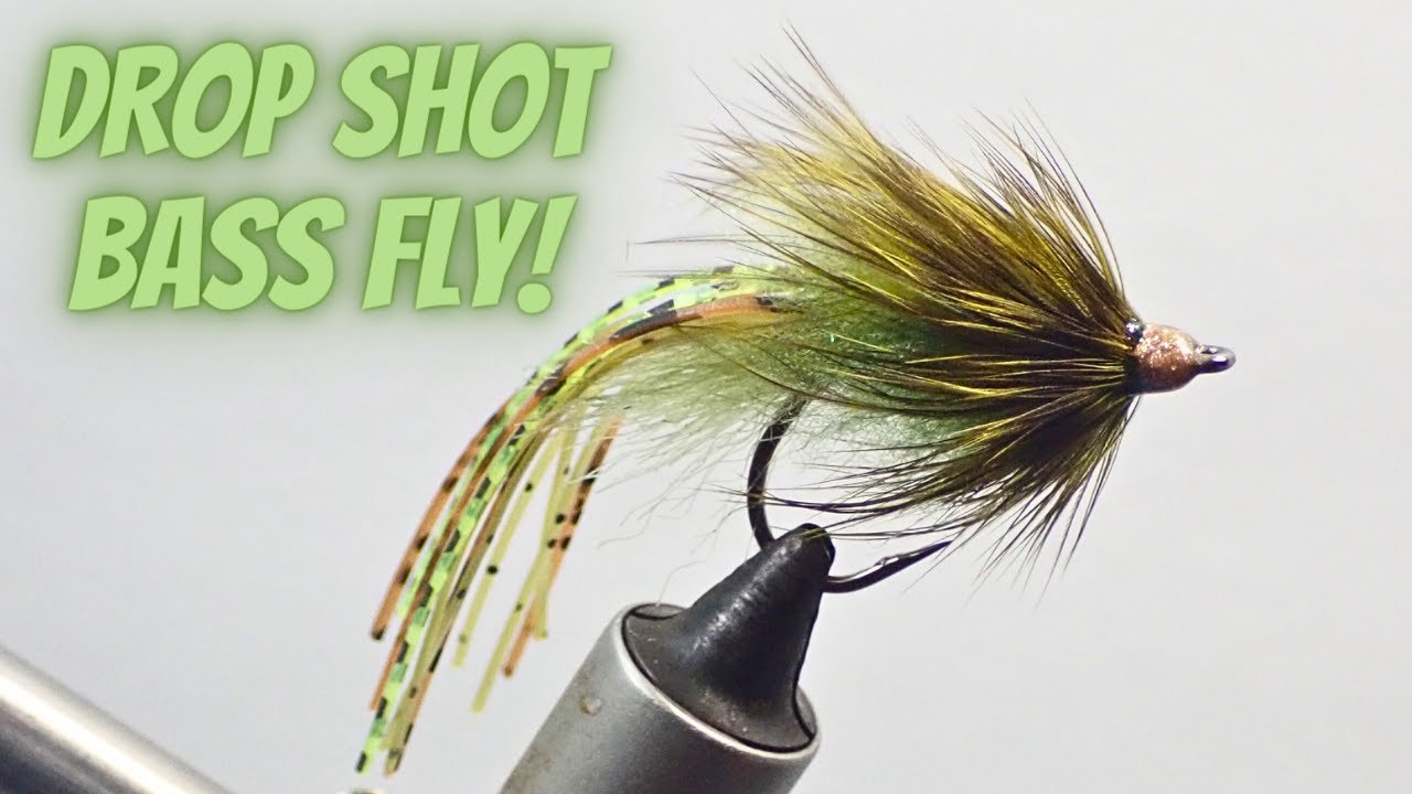 J-Lo Bug Drop Shot Bass Fly - Updated Tying Demo March 2024 