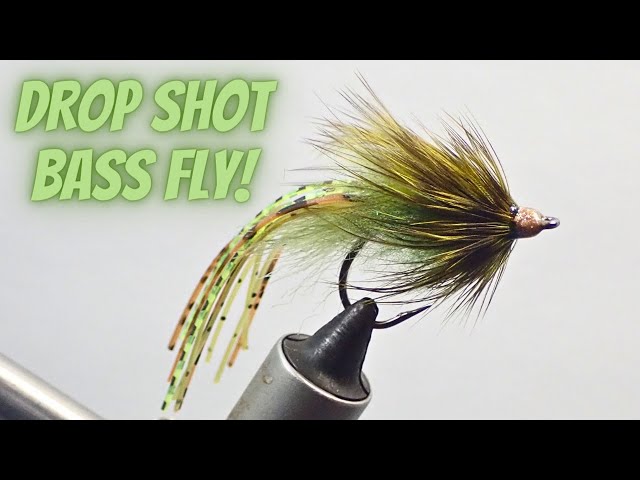 J-Lo Bug Drop Shot Bass Fly - Updated Tying Demo March 2024 