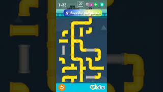 Smart puzzles pipes simple Level 1 -33 #smartpuzzles #puzzles #games #game