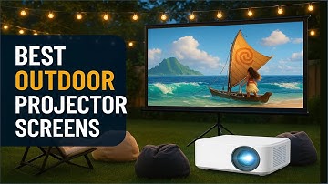 Backyard Cinema Setup: 5 Best Outdoor Projector Screens Reviewed