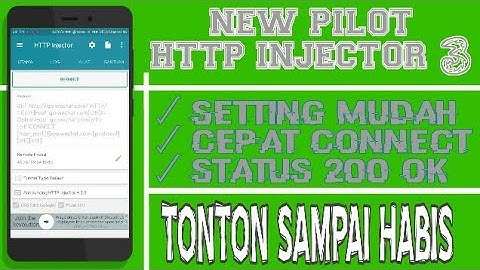 BARU!!! Cara SETTING HTTP Injector kartu THREE/TRI/3 0 Pulsa 0 Kuota