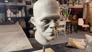 Making a FRANKENSTEIN MONSTER latex mask! by IndieCabaretNYC 34,060 views 2 years ago 1 hour, 40 minutes