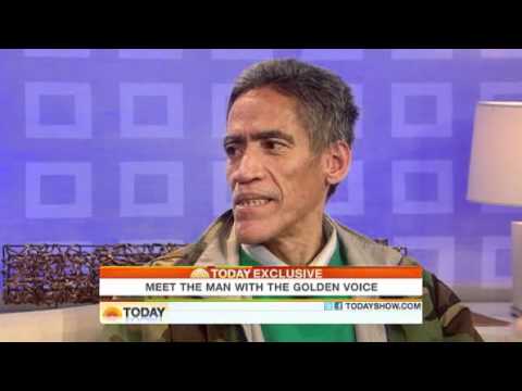 Today Show  Homeless man with golden voice \