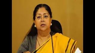 Rajasthan Former Cm Vasundhara Raje Breaks Silence On Political Crisis Targets Congress
