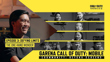 CODMMUNITY: Beyond Screens - EP 03: One Hand Full Control ft. One Hand Gaming | Garena CODM