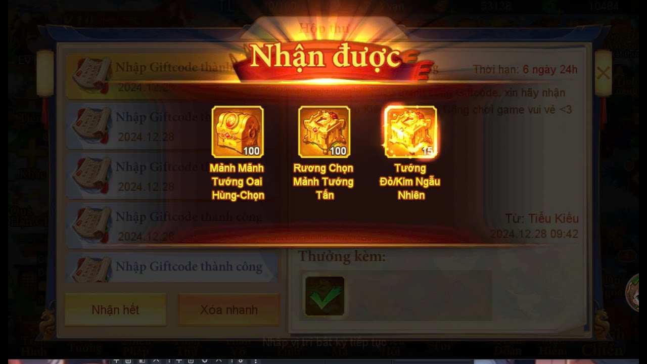 Danh Tướng 3Q idol s1999 nạp 2535k quay 25 lượt event web học chiến pháp kim bung lực chiến ghép Hán