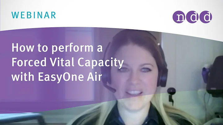 How to perform Forced Vital Capacity (FVC) tests with EasyOne Air