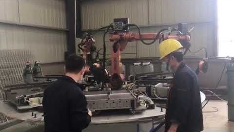 welding robot video