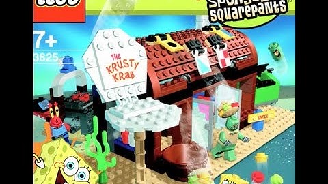 How To Build -LEGO Spongebob Squarepants 3825 Krusty Krab-Instructions
