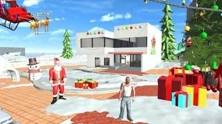 Franklin Celebrate Christmas with Santa Claus in Indian Bike Driving 3D screenshot 4